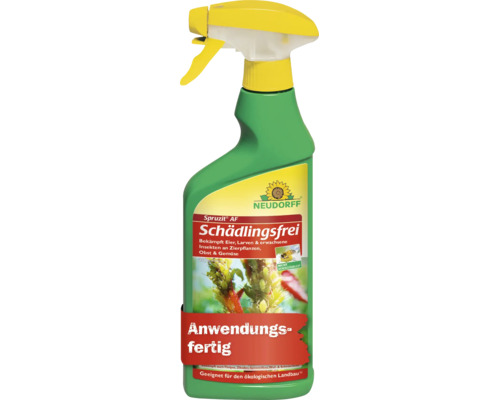Neudorff Spruzit AF Schädlingsfrei Sprühflasche zur Bekämpfung von Insekten an Zierpflanzen Obst und Gemüse