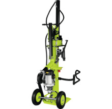 Elektrischer Holzspalter für den Garten mit Rädern und leistungsstarkem Motor zum Spalten von Brennholz