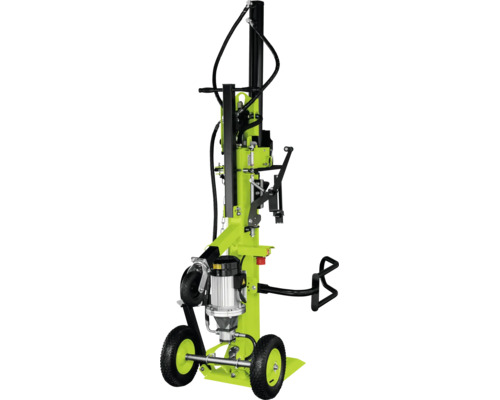 Elektrischer Holzspalter für den Garten mit Rädern und leistungsstarkem Motor zum Spalten von Brennholz