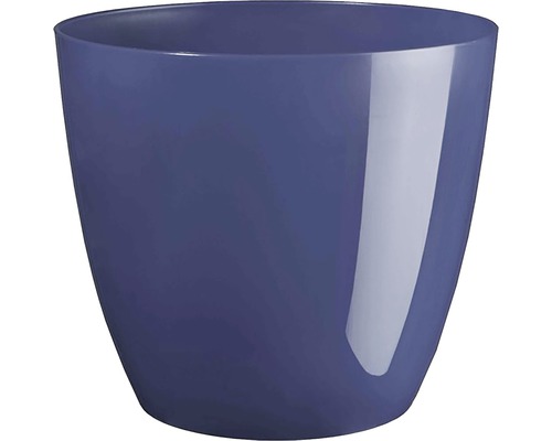 Blauer Pflanztopf