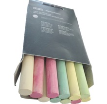 Kreidepackung mit verschiedenen Farben