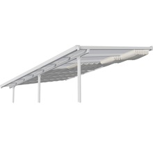 Pergola mit Faltmarkise