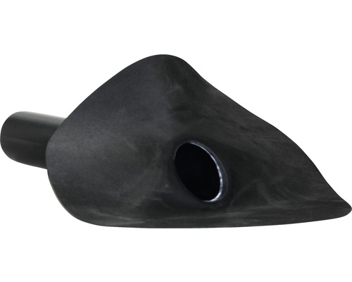 PREMIUMFOL® EPDM Dachabluss/Regenabfluss 45 Grad für Flachdach rund schwarz 50 mm-0