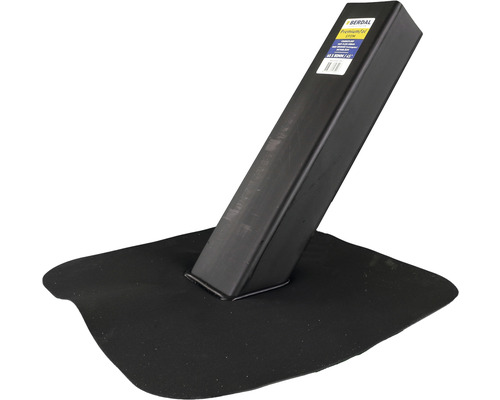 Dachdurchführung aus Metall mit Dichtungsflansch