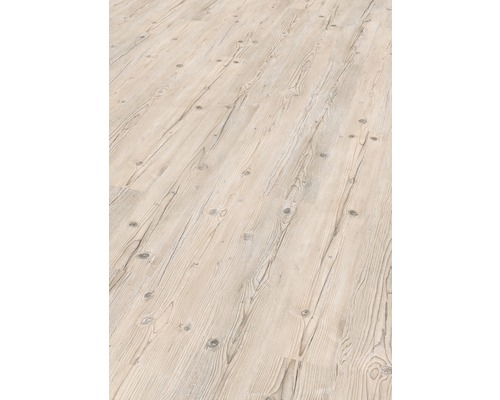 Heller Laminatboden in Holzoptik