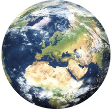 Globusansicht mit Europa und Afrika