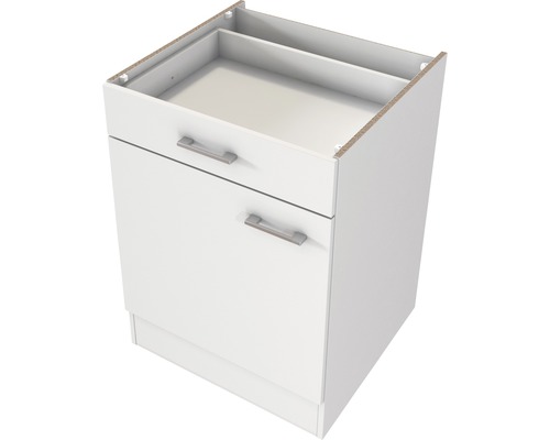 Unterschrank mit zwei Schubladen für Küchen