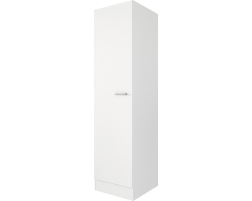 Weißer Hochschrank mit Tür und Griff