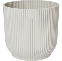 Gerippter Pflanztopf aus Kunststoff
