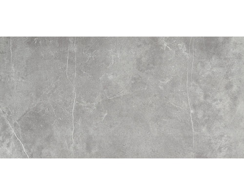 Feinsteinzeug Wand- und Bodenfliese Discreet 80 x 160 x 0,97 cm gris poliert