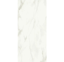 XXL Feinsteinzeug Wand- und Bodenfliese Eterna white 120 x 260 x 0,7 cm poliert-thumb-2