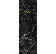 Wanduhr mit Marmoroptik und Ziffernblatt