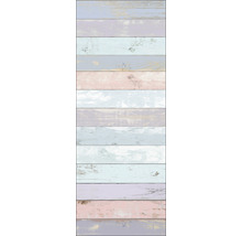 Glasmagnettafel colourful Wood 30x80cm