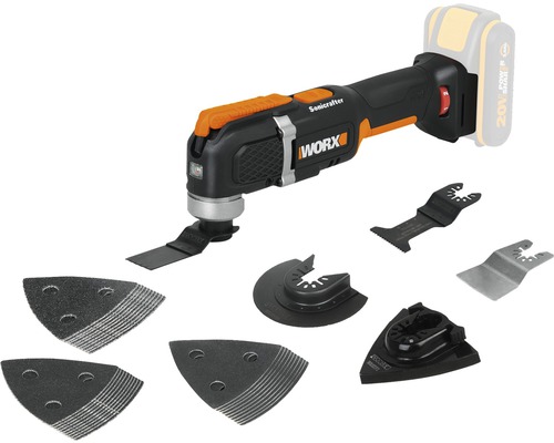 Akku Multifunktionswerkzeug Sonicrafter WORX 20V WX696.9 HORNBACH