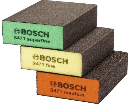 Schleifschwamm-Set Bosch 3-tlg. Schleifschwamm-Set Bosch 3-tlg.