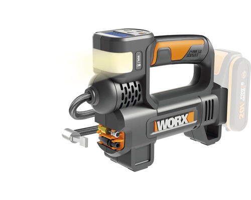 Akku Kompressor Flutlicht Worx 20V WX092.9 ohne Akku und HORNBACH