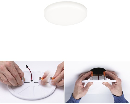 LED Deckenleuchte und Montageschritte