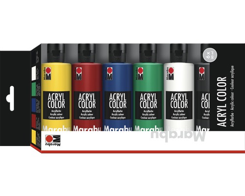 Marabu Acryl Color Set 6x 80 ml