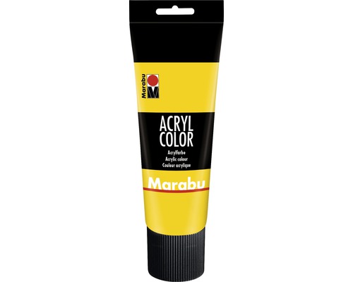 Marabu Acrylfarbe Acryl Color gelb 019 225 ml