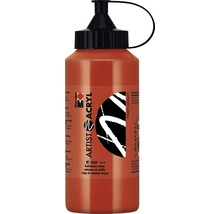 Marabu Künstler Acrylfarbe, Kadmiumrot mittel, 500 ml