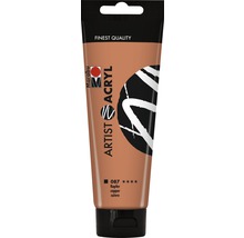 Marabu Acrylfarbe Artist Acryl kupfer 087 120 ml