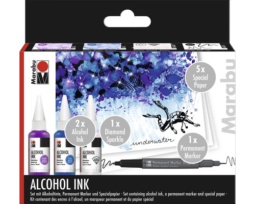 Marabu Alcohol Ink-Set UNDERWATER