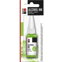 Marabu Alcohol Ink Apfel, transparente und schnelltrocknende Tinte für nicht saugende Untergründe