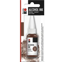Marabu Alcohol Ink, braune Alkoholtinte in Flasche