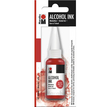 Marabu Alcohol Ink, Kirschrot, Tinte für nicht saugende Untergründe