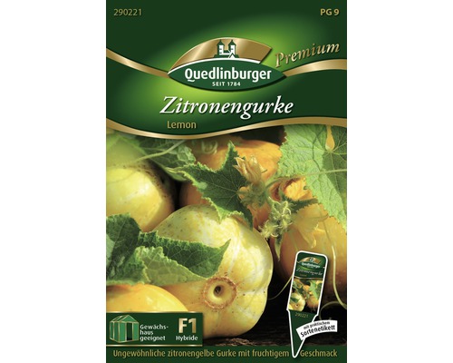 Gurken Zitronen-Lemon Quedlinburger Gemüsesamen