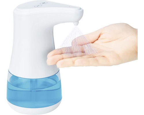 Automatischer Seifenspender mit Hand darunter