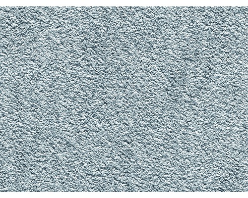 Teppichboden Kräuselvelours Romantica hellblau FB073 500 cm breit (Meterware)