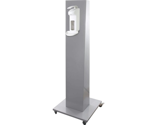 Hygienestation Desinfektionsständer Kompakt 140 cm inkl. 1 l Desinfektionsspender-0