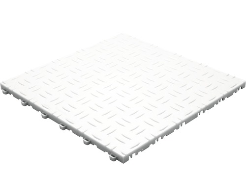 Klickfliese florco® grip 40 x 40 cm 6 Stück weiß Klickfliese florco® grip 40 x 40 cm 6 Stück weiß
