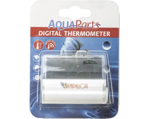 Aqua Parts Digitales Thermometer in Verpackung