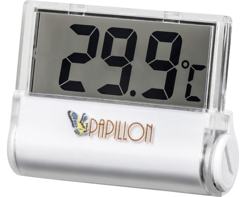 Thermometer AquaParts digital weiß/transparent