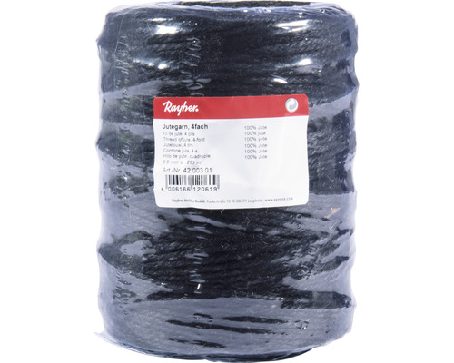Spule mit vierfädigem Jutegarn