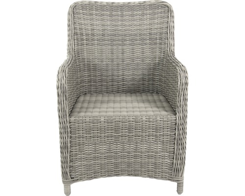 Geflochtener Sessel für den Garten