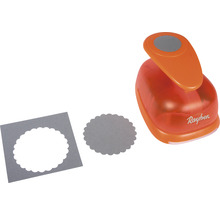 Rayher Papierstanzer mit gestanztem Papier