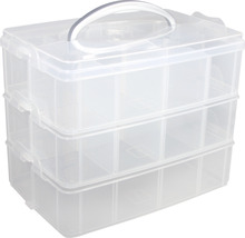 Aufbewahrungsbox mit drei Fächern