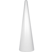 Styropor-Kegel weiß 80x25 cm