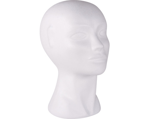 Styroporkopf für Perücken oder Hüte