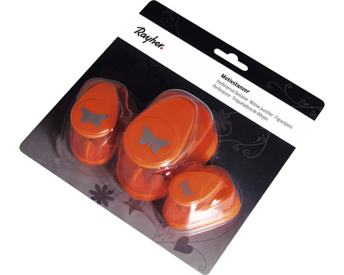 Rayher Motivstanzer Schmetterling im Blisterpack