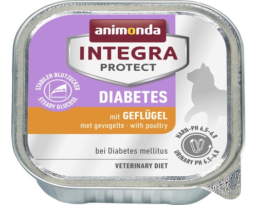 Katzenfutter nass animonda Protect Diabetes mit Geflügel 100 g