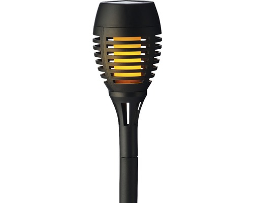 Solarlampe in Fackeloptik für den Außenbereich