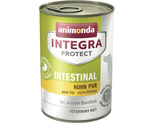 Hundefutter nass animonda Integra Protect Intestinal 400 g Huhn pur, bei aktutem Durchfall