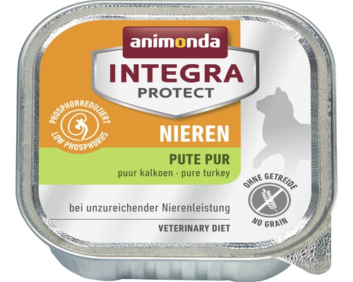 Katzenfutter nass animonda Protect Niere Pute pur 100 g