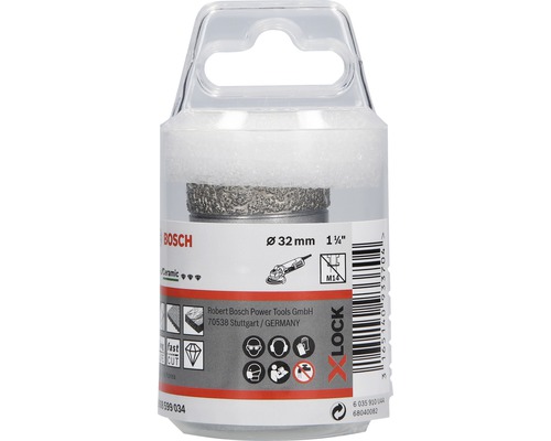 Bosch Fliesenlochsaege mit 32 Millimeter Durchmesser in Verpackung