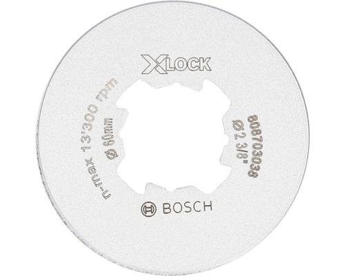 Bosch X-Lock Trennscheibe mit einem Durchmesser von 60 Millimeter