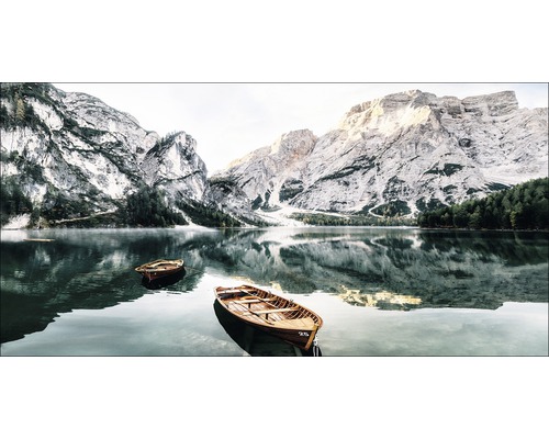 Giclée Leinwandbild Wildsee III 60x120 cm